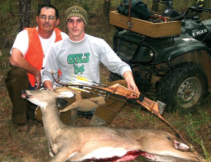 how far can a deer run with a lung shot