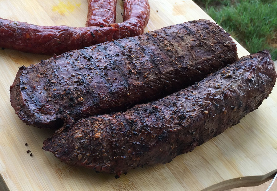 Grilled Venison Backstrap